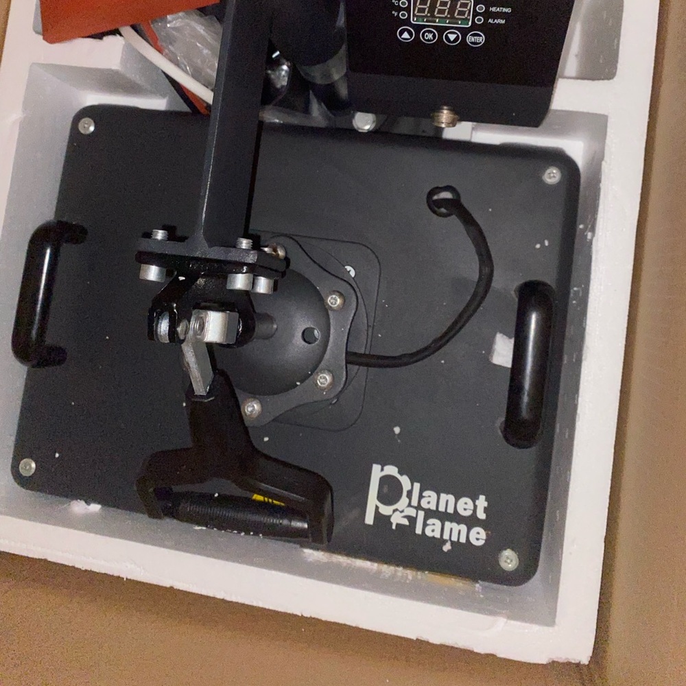 Heating press machinn